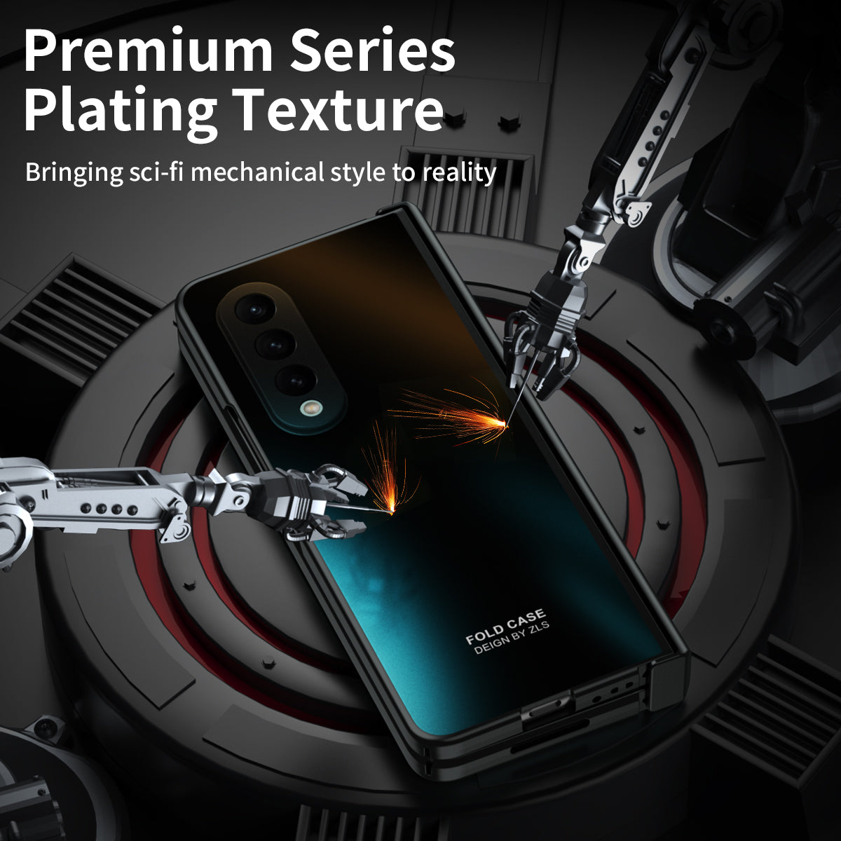 For Samsung Galaxy Z Fold3 5G Hinge Protection Slim Case Hard PC Protective Phone Cover with Built-in Screen Protector For Samsung Galaxy Z Fold3 5G Hinge Protection Slim Case Hard PC Protective Phone Cover with Built-in Screen Protector